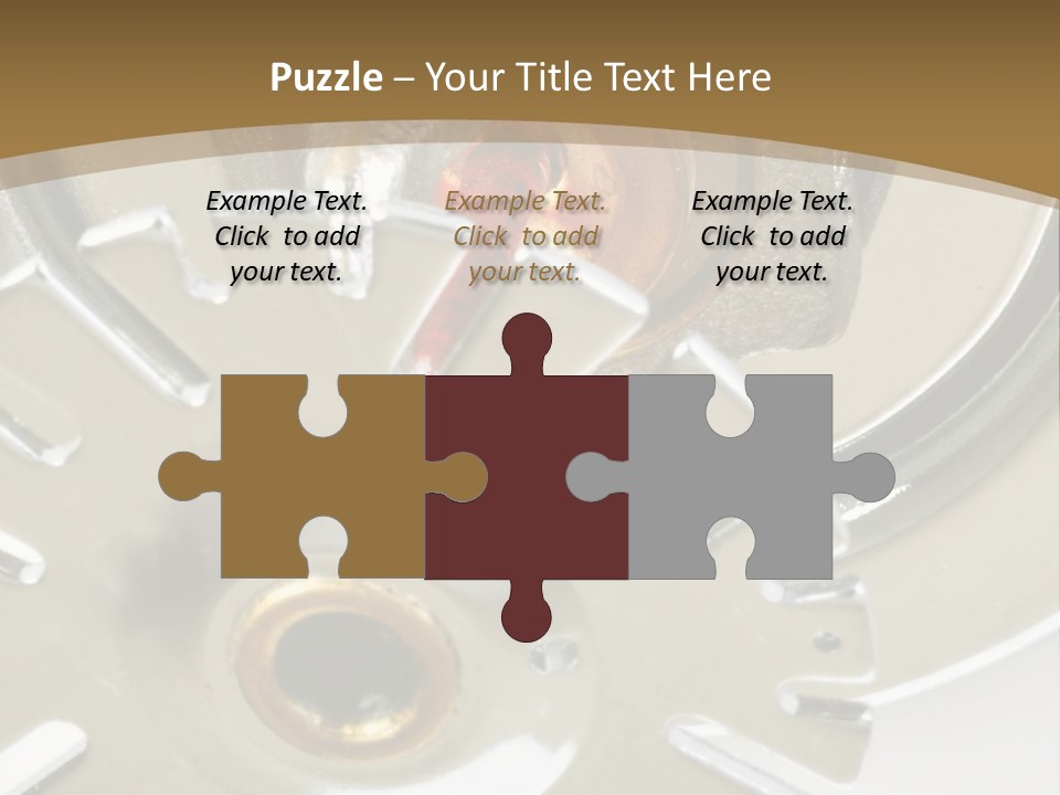 Chrome Life White PowerPoint Template