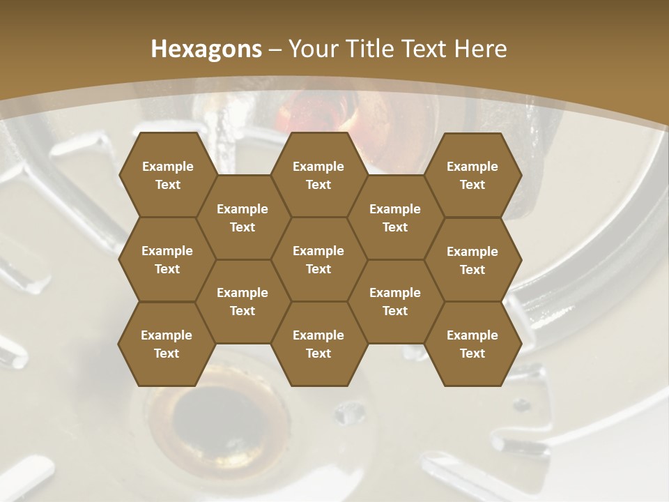 Chrome Life White PowerPoint Template