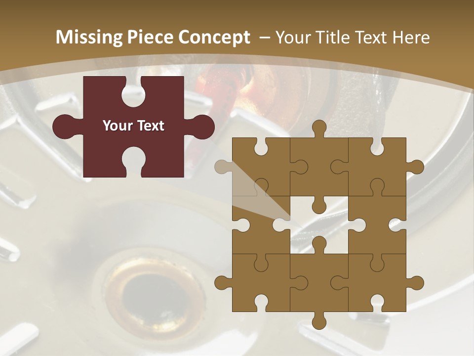 Chrome Life White PowerPoint Template