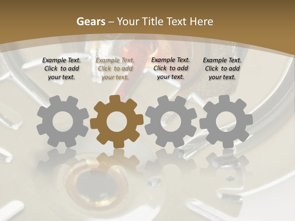 Chrome Life White PowerPoint Template