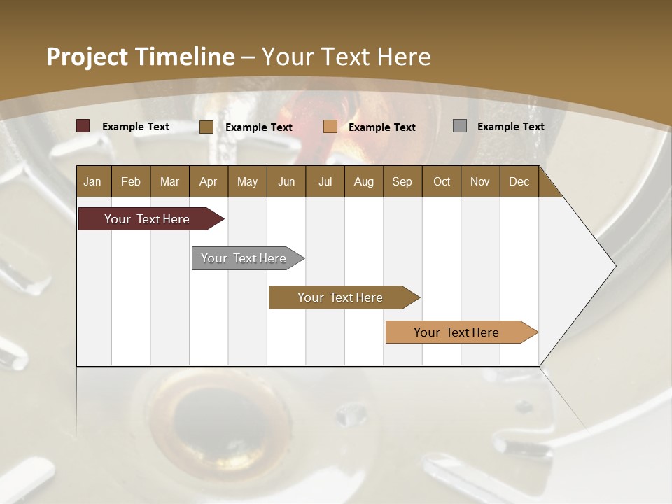 Chrome Life White PowerPoint Template