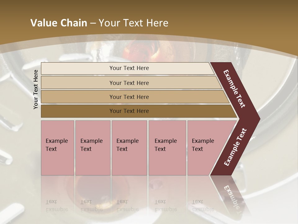 Chrome Life White PowerPoint Template