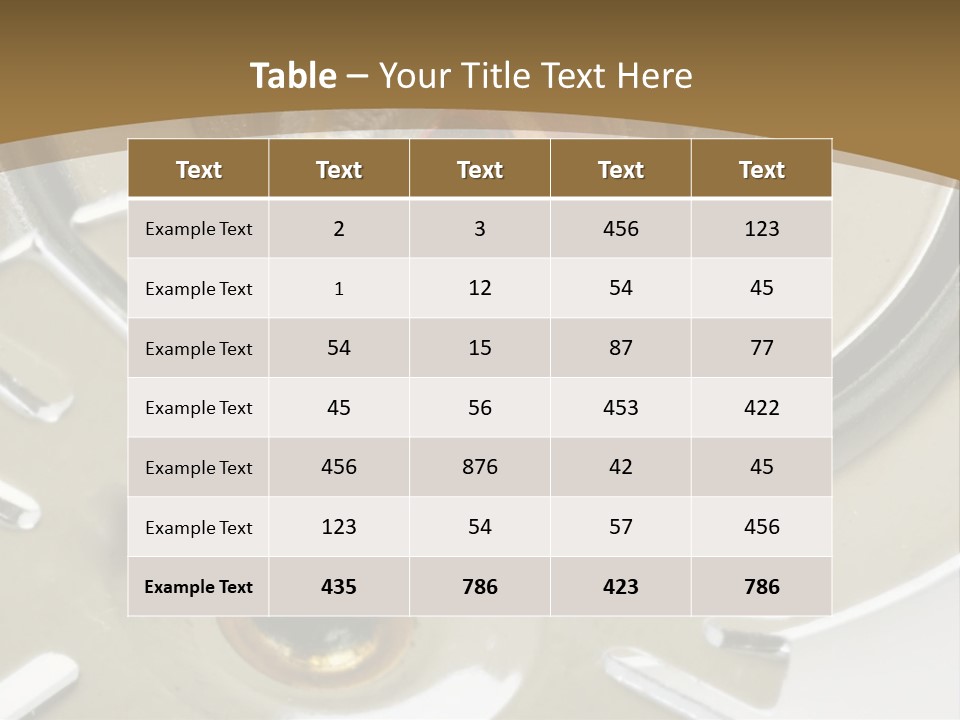 Chrome Life White PowerPoint Template