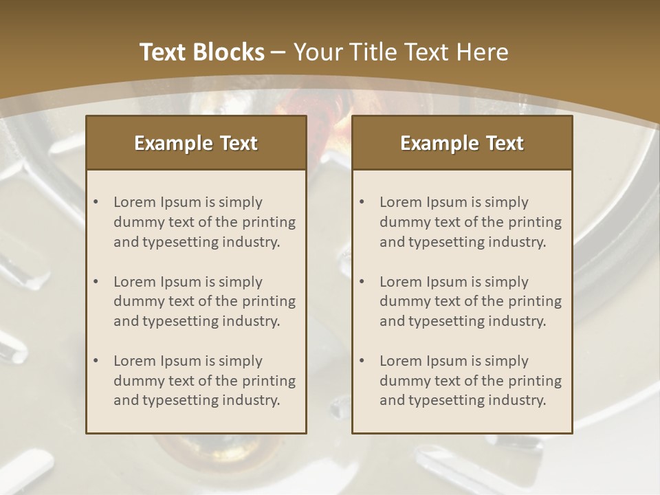 Chrome Life White PowerPoint Template