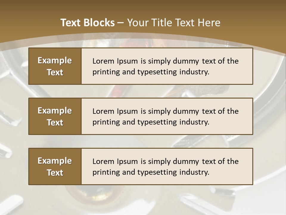 Chrome Life White PowerPoint Template