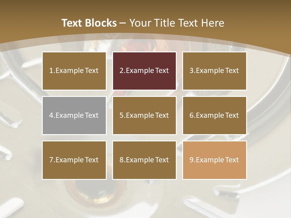 Chrome Life White PowerPoint Template