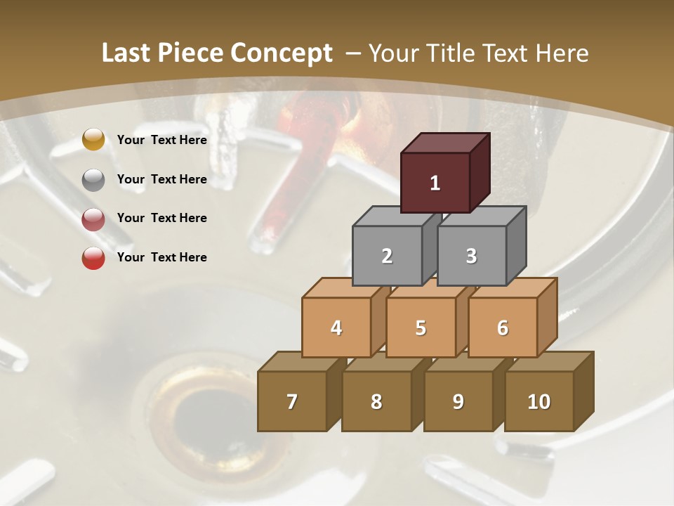 Chrome Life White PowerPoint Template