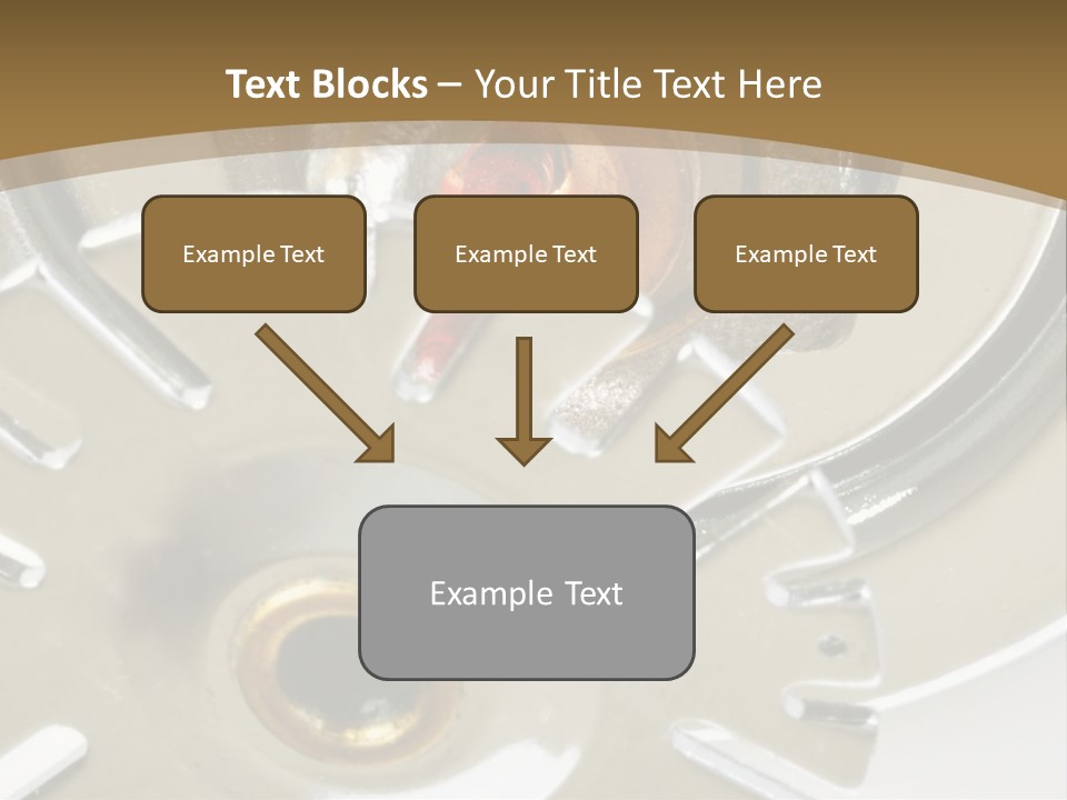 Chrome Life White PowerPoint Template