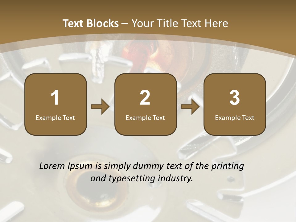 Chrome Life White PowerPoint Template
