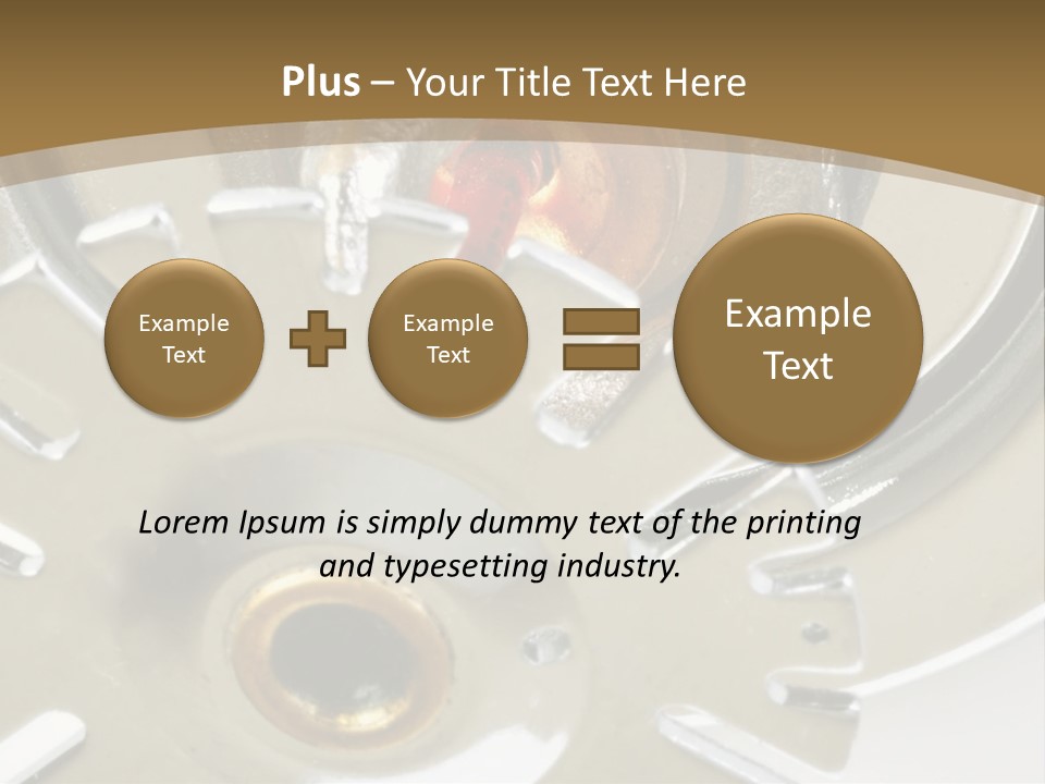 Chrome Life White PowerPoint Template
