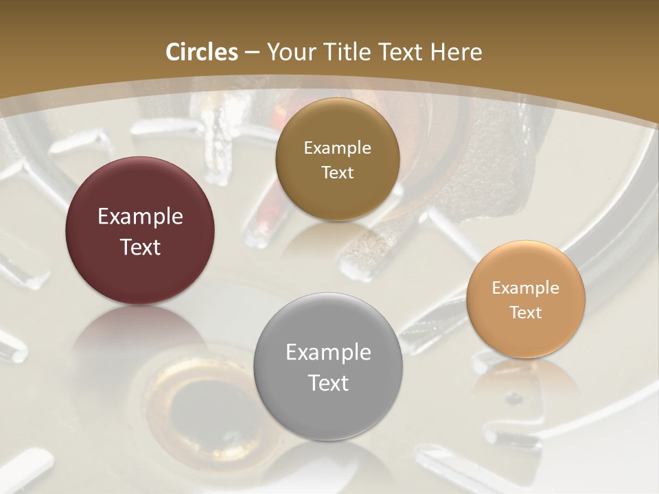 Chrome Life White PowerPoint Template