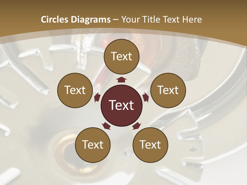 Chrome Life White PowerPoint Template