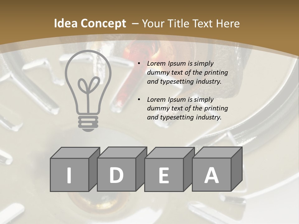 Chrome Life White PowerPoint Template