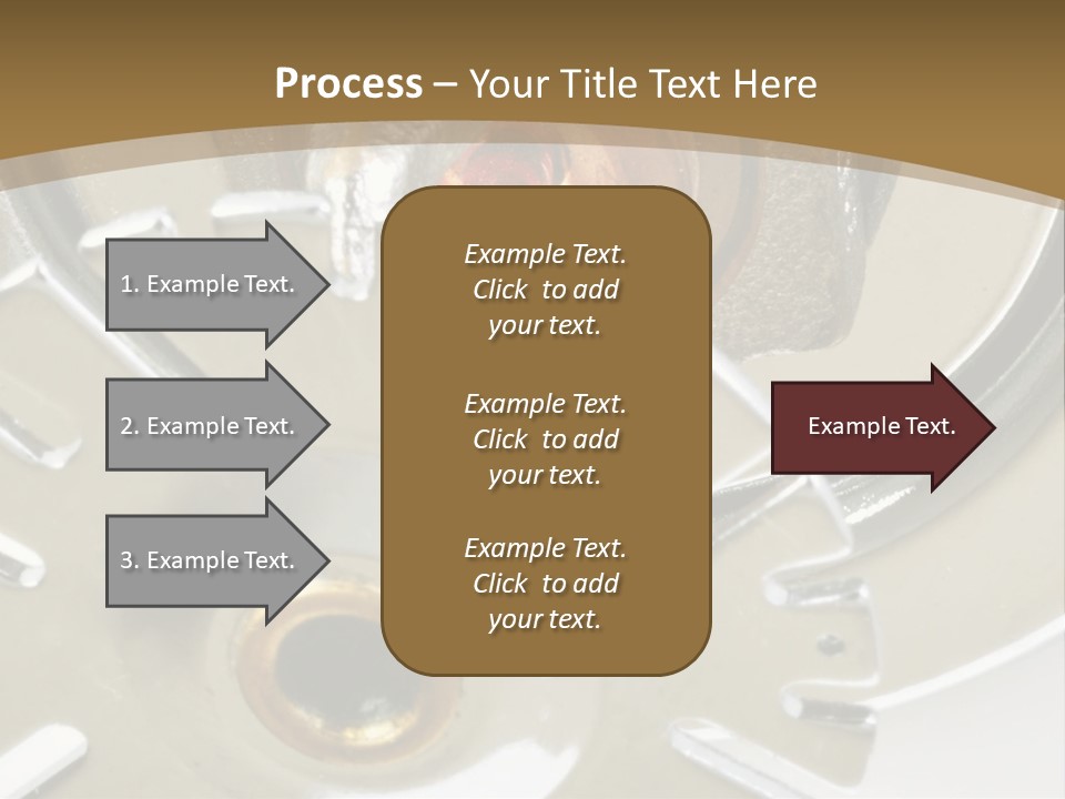 Chrome Life White PowerPoint Template