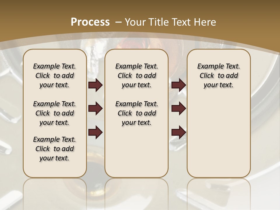 Chrome Life White PowerPoint Template