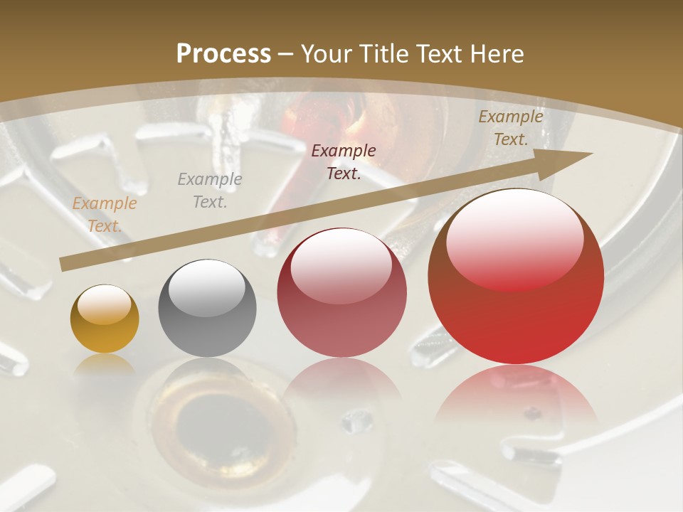 Chrome Life White PowerPoint Template