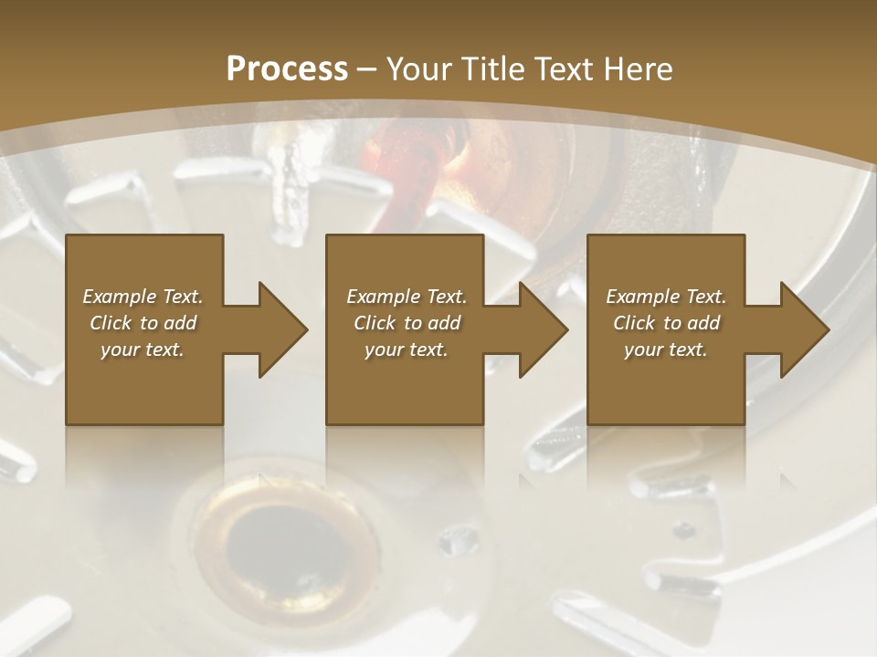 Chrome Life White PowerPoint Template