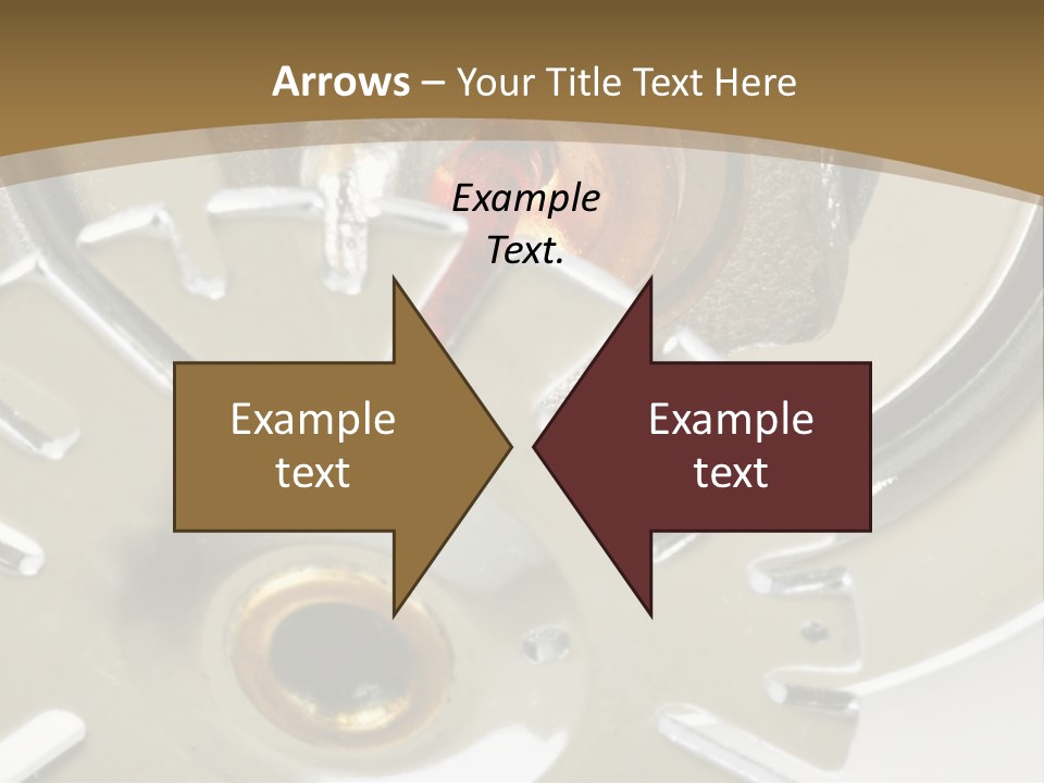 Chrome Life White PowerPoint Template