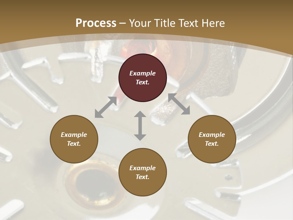 Chrome Life White PowerPoint Template