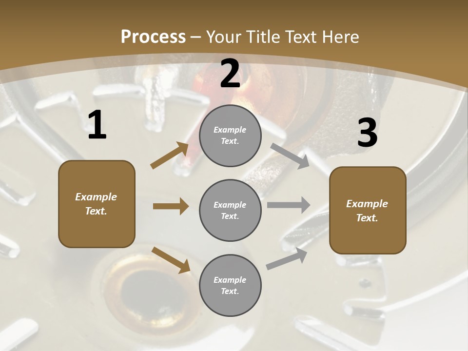 Chrome Life White PowerPoint Template