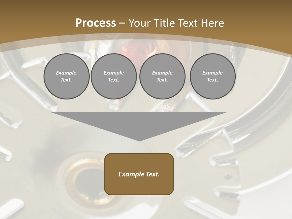 Chrome Life White PowerPoint Template