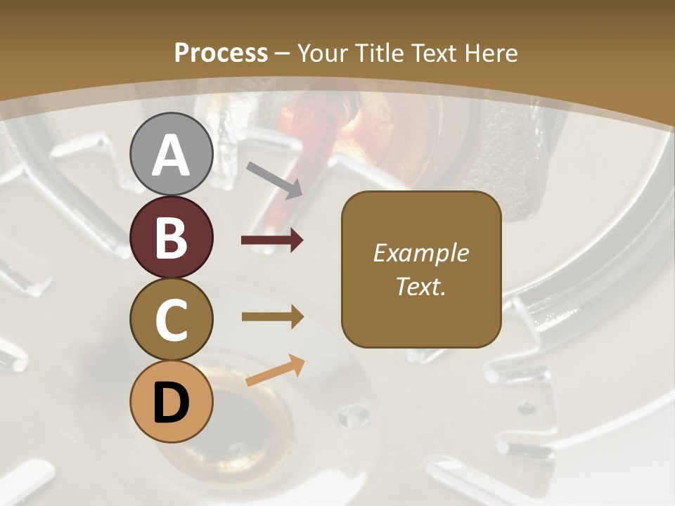 Chrome Life White PowerPoint Template