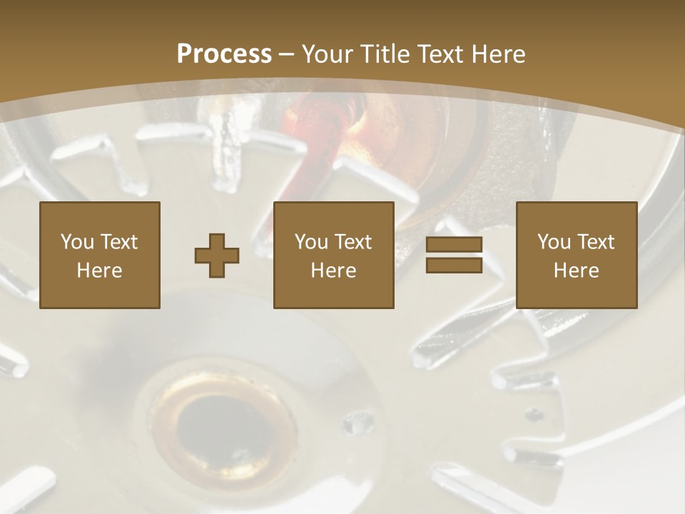 Chrome Life White PowerPoint Template