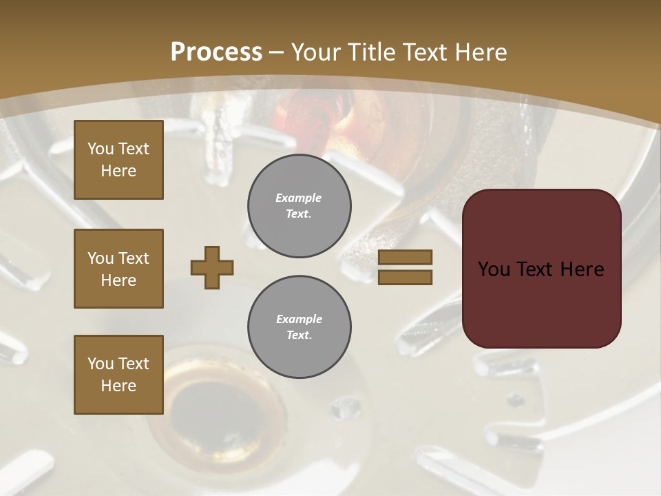 Chrome Life White PowerPoint Template
