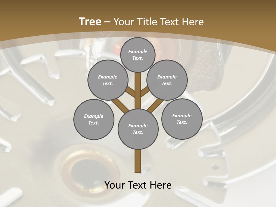 Chrome Life White PowerPoint Template