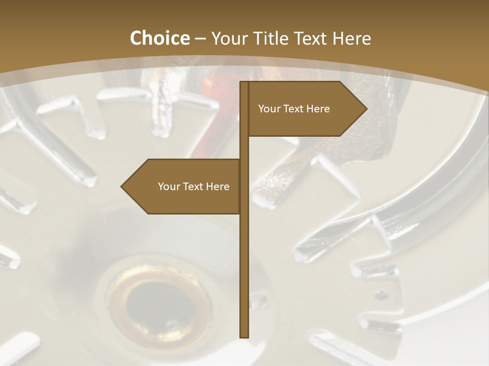 Chrome Life White PowerPoint Template