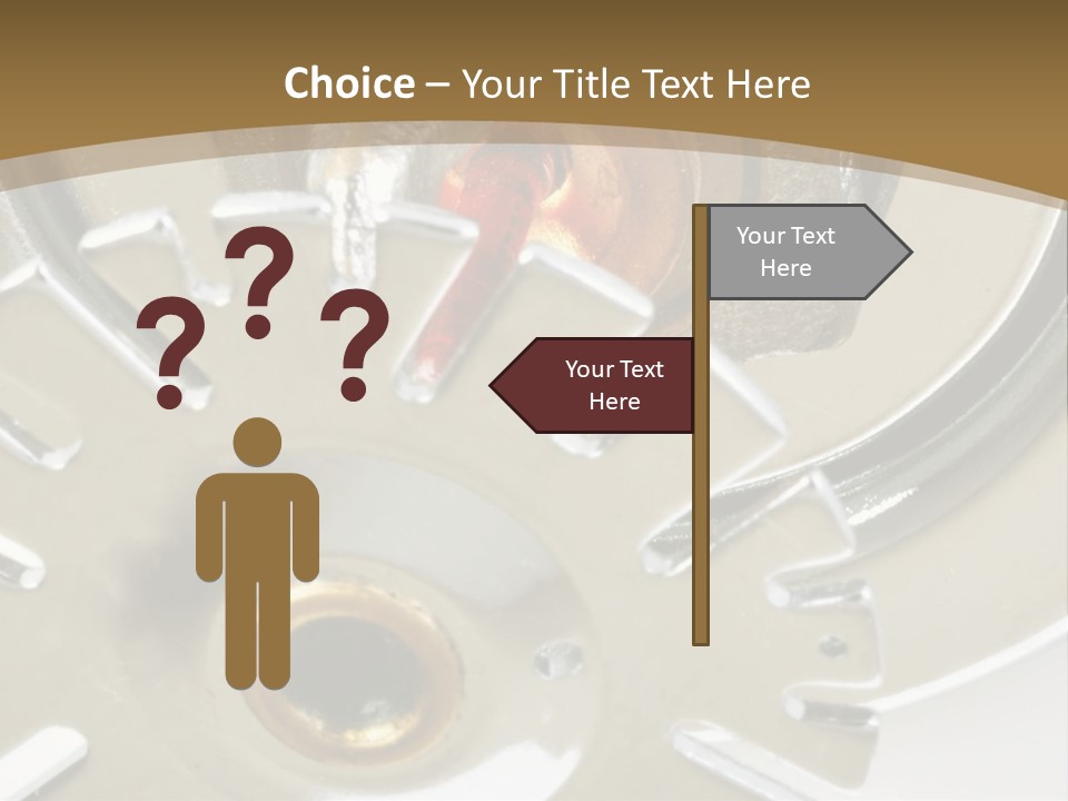 Chrome Life White PowerPoint Template