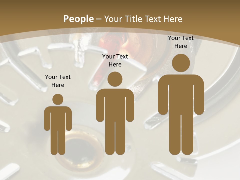 Chrome Life White PowerPoint Template