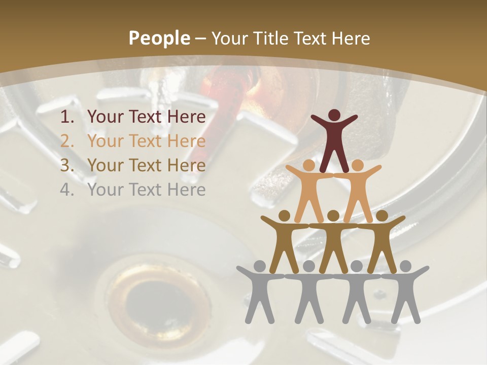 Chrome Life White PowerPoint Template