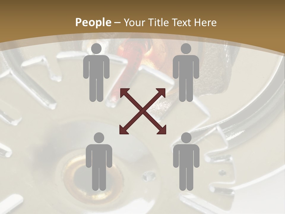 Chrome Life White PowerPoint Template