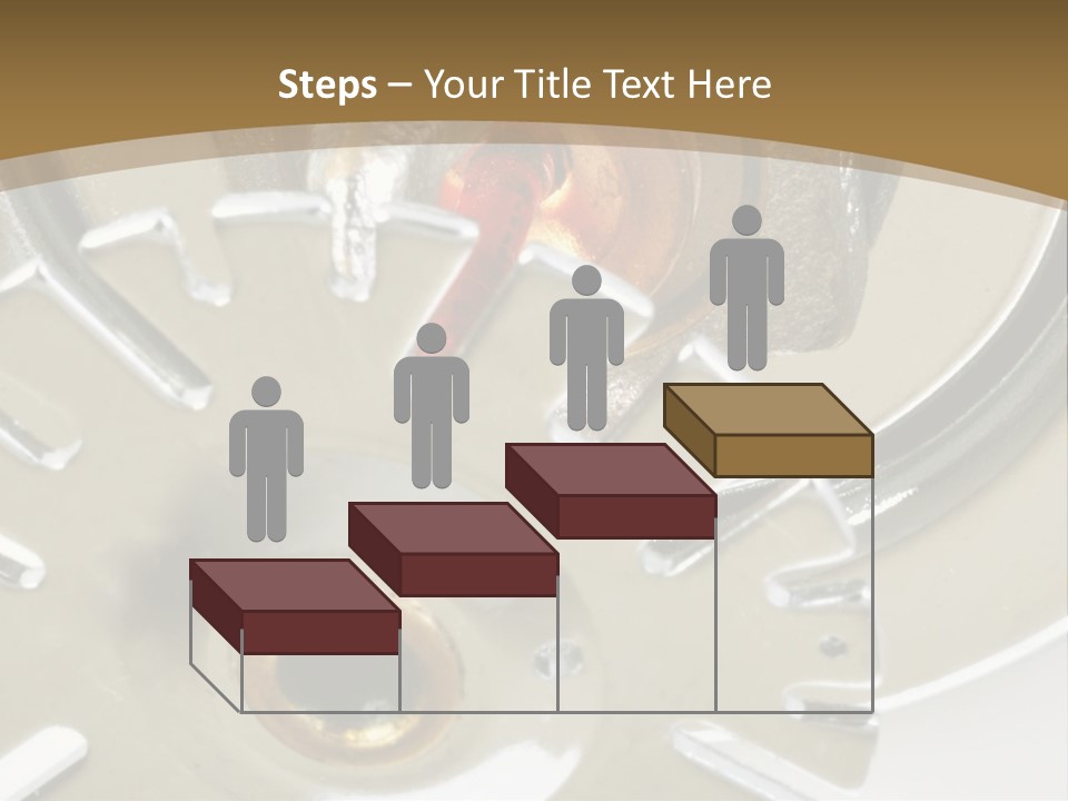 Chrome Life White PowerPoint Template