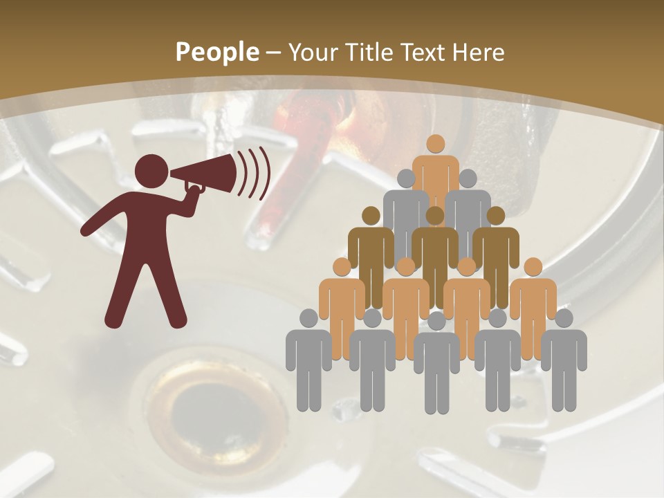 Chrome Life White PowerPoint Template