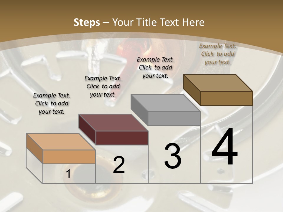 Chrome Life White PowerPoint Template
