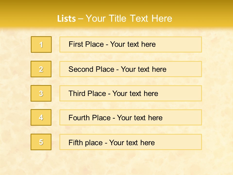 A Piece Of Bread On A Yellow Background PowerPoint Template