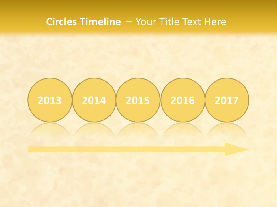 A Piece Of Bread On A Yellow Background PowerPoint Template