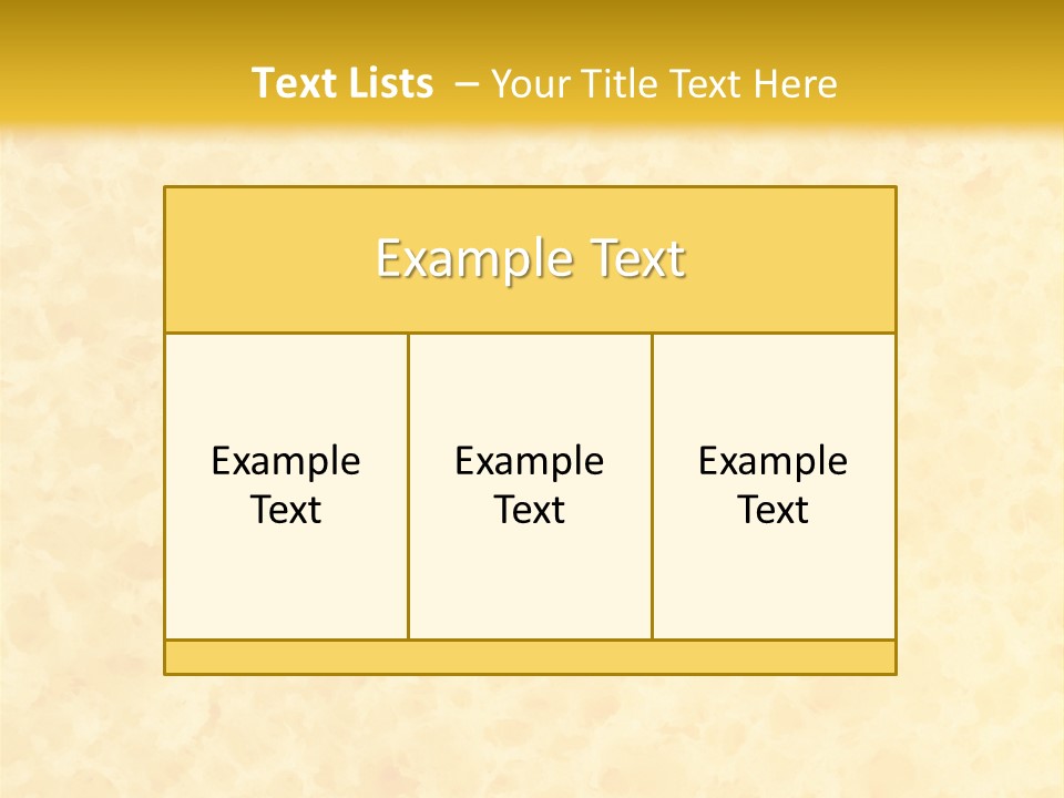 A Piece Of Bread On A Yellow Background PowerPoint Template