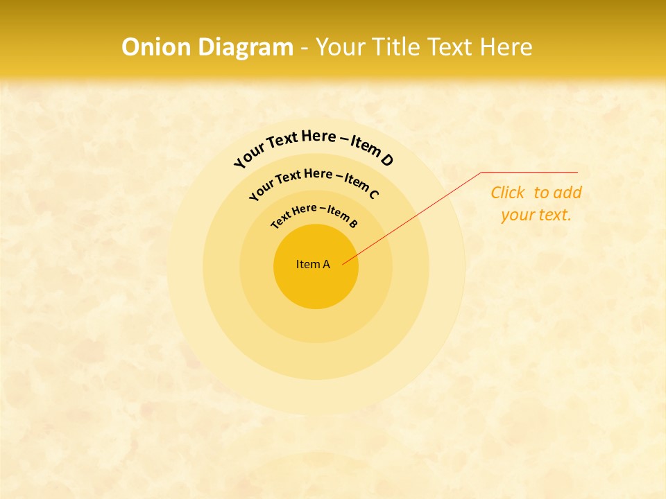 A Piece Of Bread On A Yellow Background PowerPoint Template