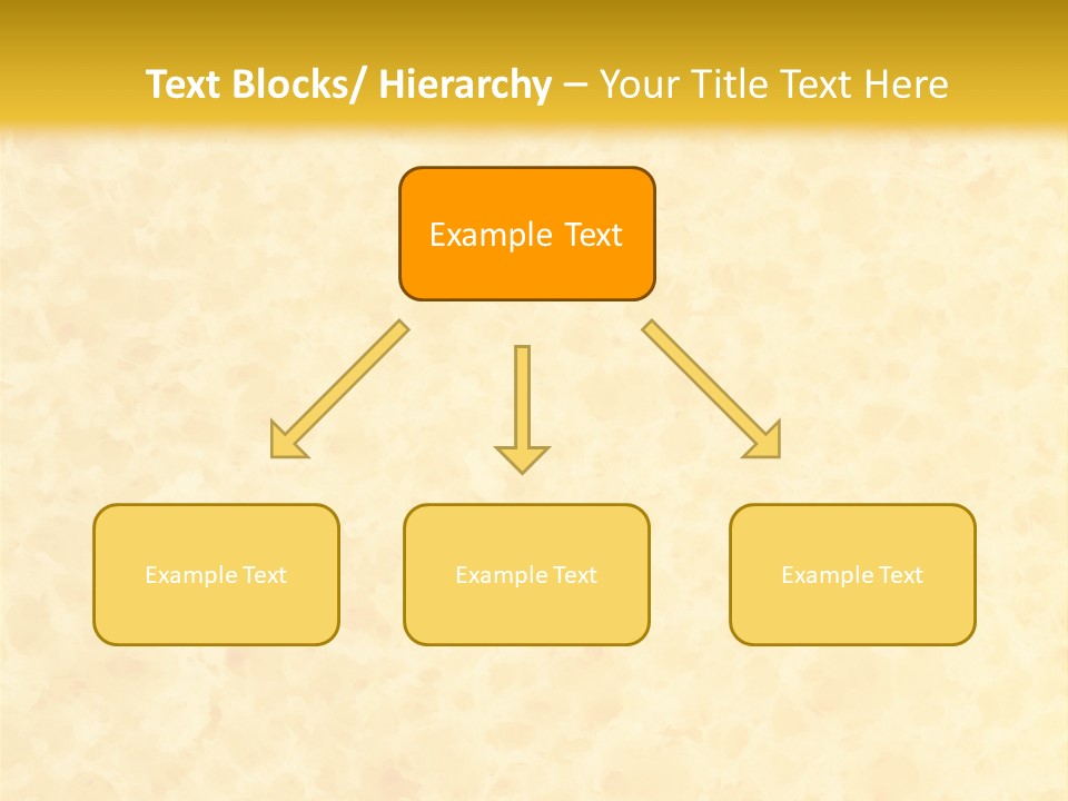 A Piece Of Bread On A Yellow Background PowerPoint Template