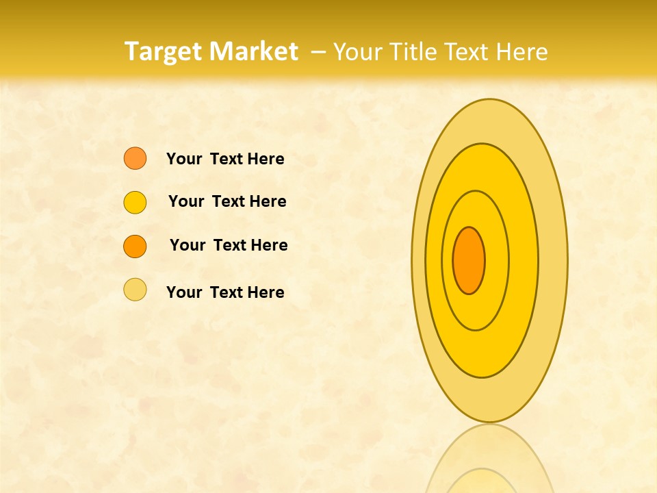 A Piece Of Bread On A Yellow Background PowerPoint Template