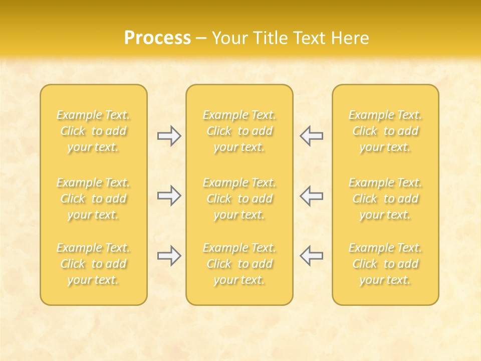 A Piece Of Bread On A Yellow Background PowerPoint Template