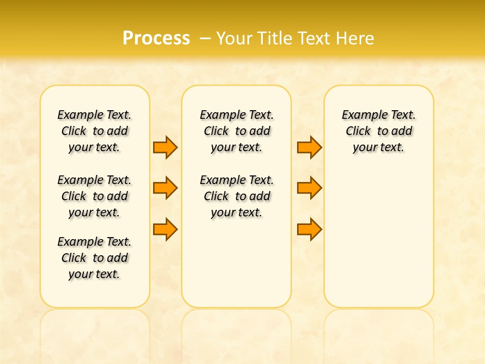 A Piece Of Bread On A Yellow Background PowerPoint Template
