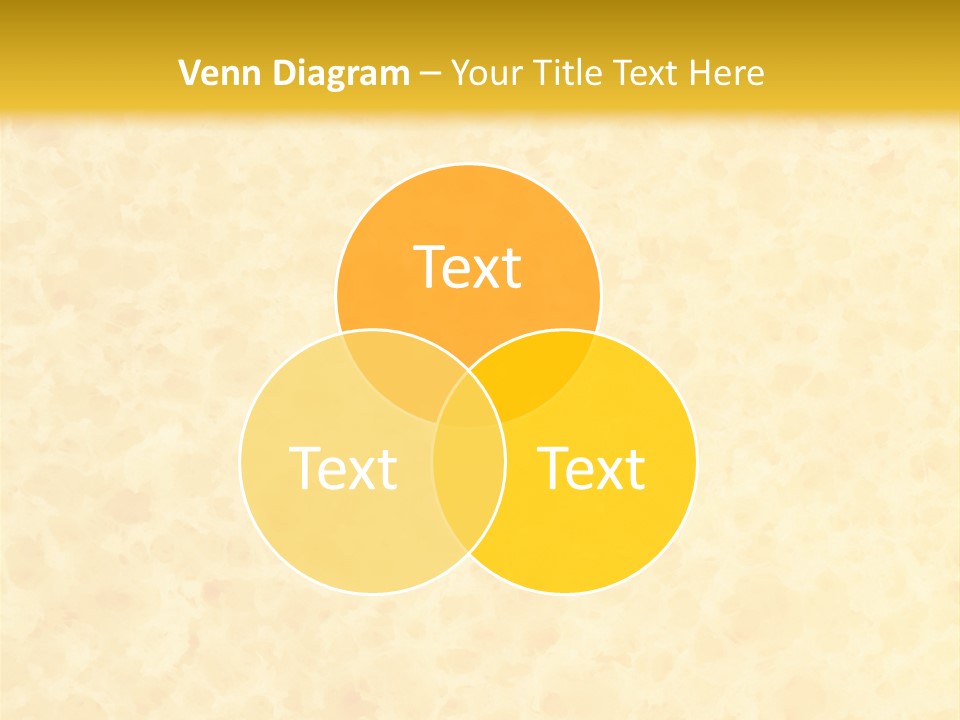 A Piece Of Bread On A Yellow Background PowerPoint Template