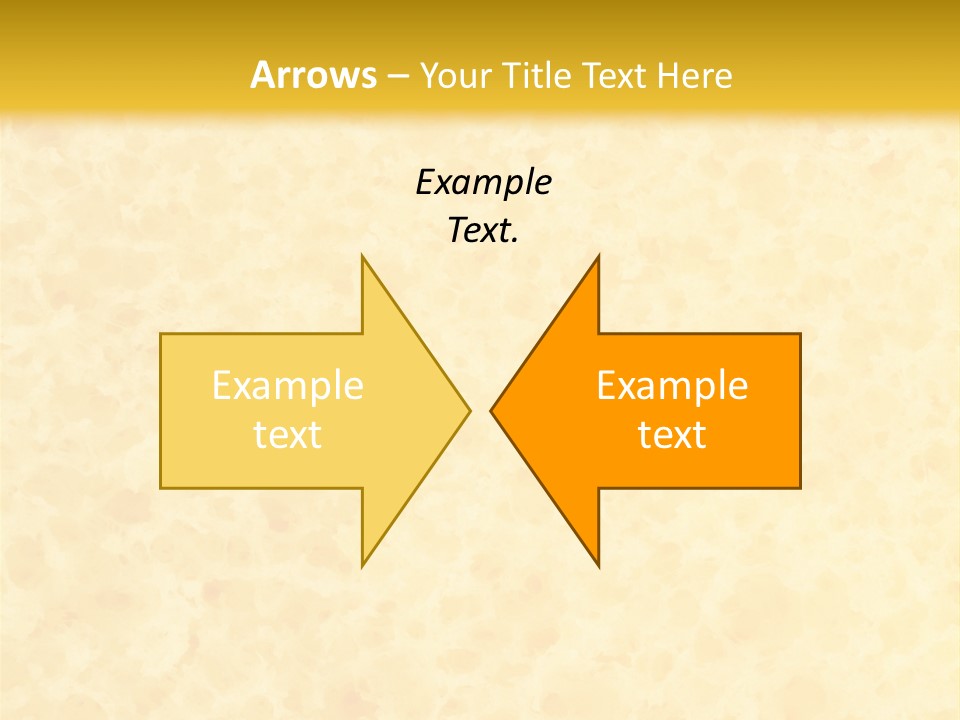 A Piece Of Bread On A Yellow Background PowerPoint Template
