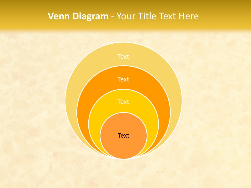A Piece Of Bread On A Yellow Background PowerPoint Template