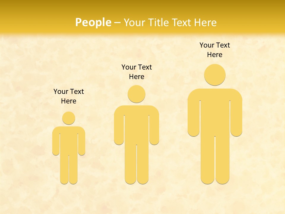 A Piece Of Bread On A Yellow Background PowerPoint Template