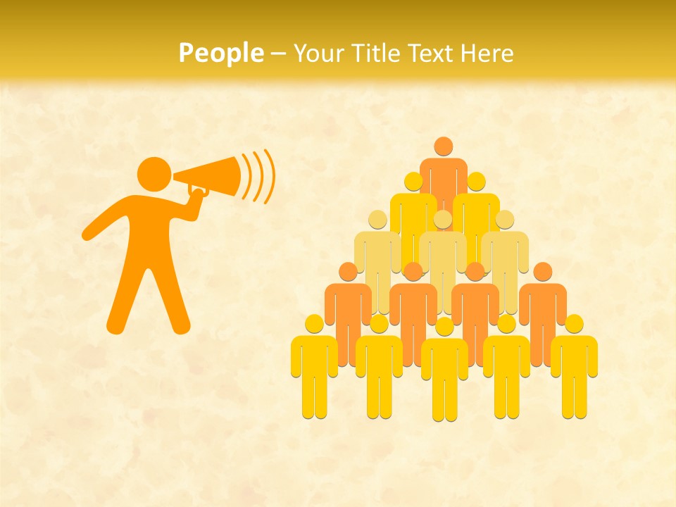 A Piece Of Bread On A Yellow Background PowerPoint Template